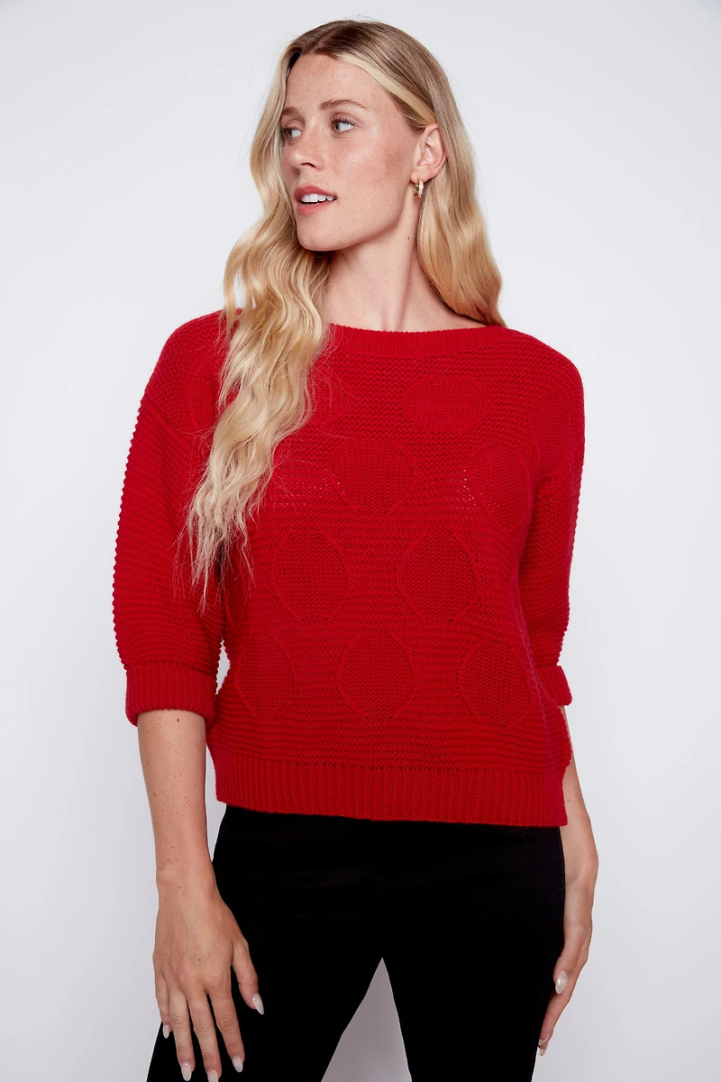 Wool blend sweater