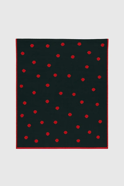 L'écharpe à motif pois