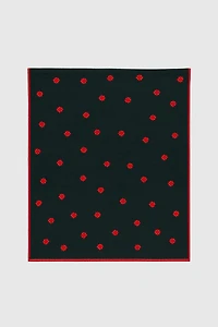 L'écharpe à motif pois