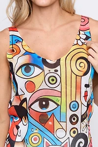 Le chandail à imprimé Picasso