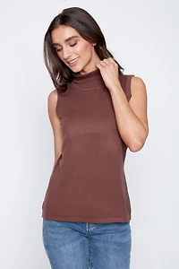 Le pull col roulé unie