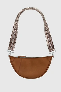 Side kick bag with printed strap