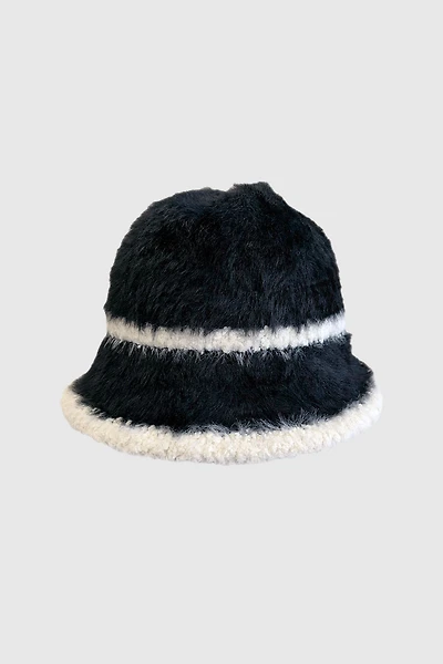 Two tone soft feel hat
