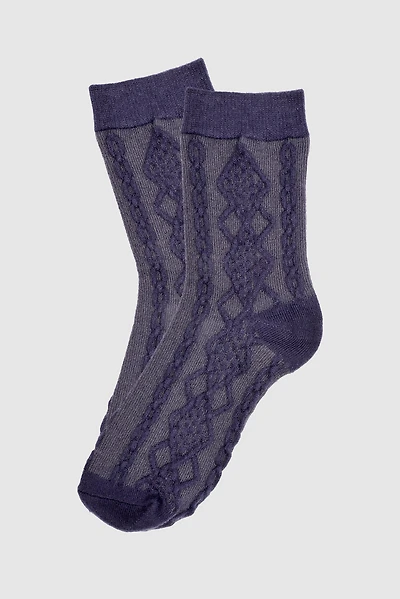 Floral print socks