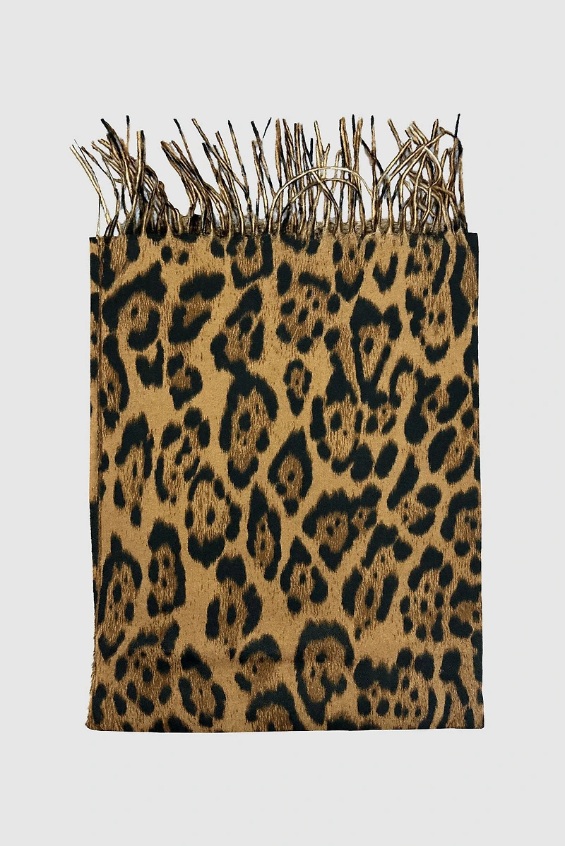 Animal design scarf