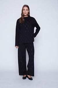 Rhinestone detail tunic