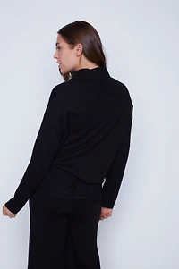 Rhinestone detail tunic