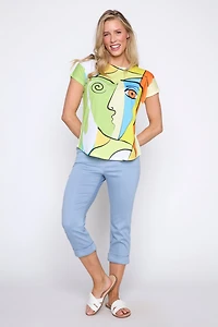 Picasso print t-shirt