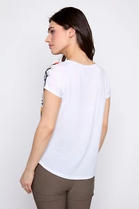 Abstract Picasso print t-shirt
