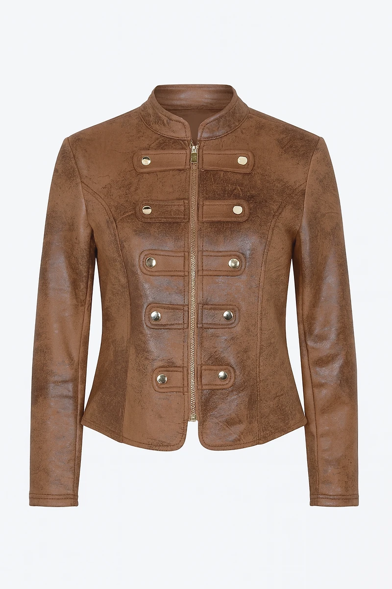 La veste amiral en daim