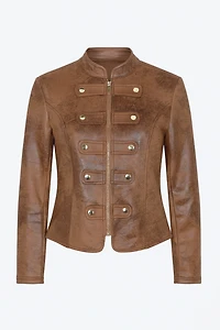 La veste amiral en daim