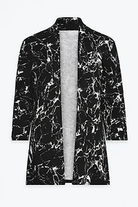 Le cardigan en maille jacquard