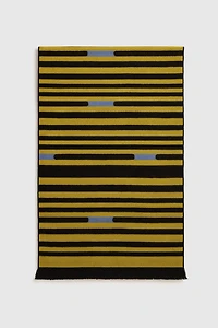 Abstract lines narrow scarf