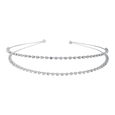 Crystal Double Row Headband