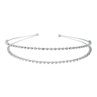 Crystal Double Row Headband