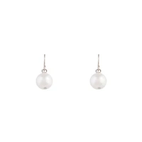 Classic Pearl Ball Drop Earrings