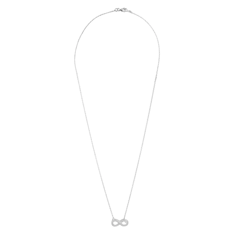 Collier pendentif infini en argent sterling