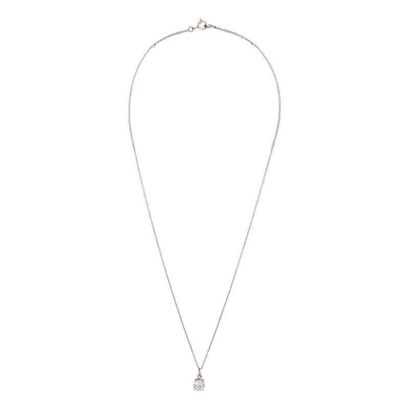 Sterling Silver Cubic Zirconia Necklace