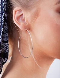 Sterling Silver Hoop Earrings