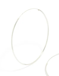 Anneau en argent sterling de 50 mm