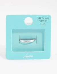 Sterling Silver Plain Band Ring
