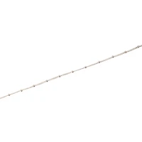 Sterling Silver Bead Chain Anklet
