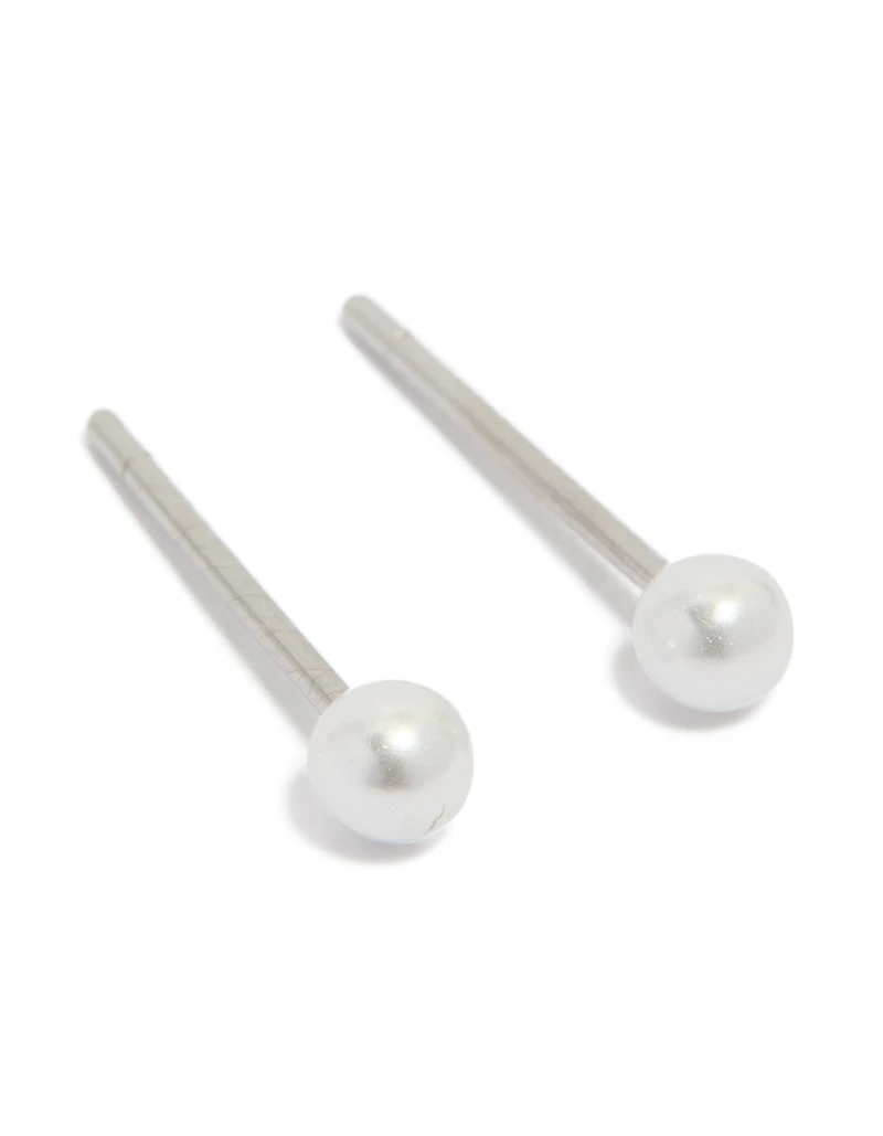 Pearl Mini Stud Earrings
