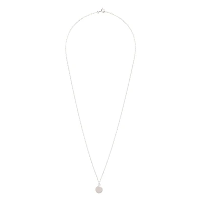 Sterling Silver Moonstone Pendant Necklace