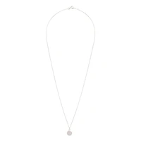 Sterling Silver Moonstone Pendant Necklace