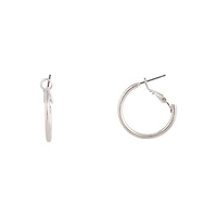 Silver Hoop Earrings 20mm