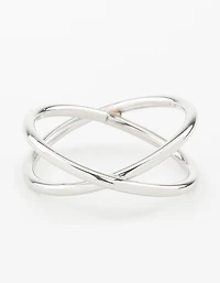 Silver Crossover X Ring