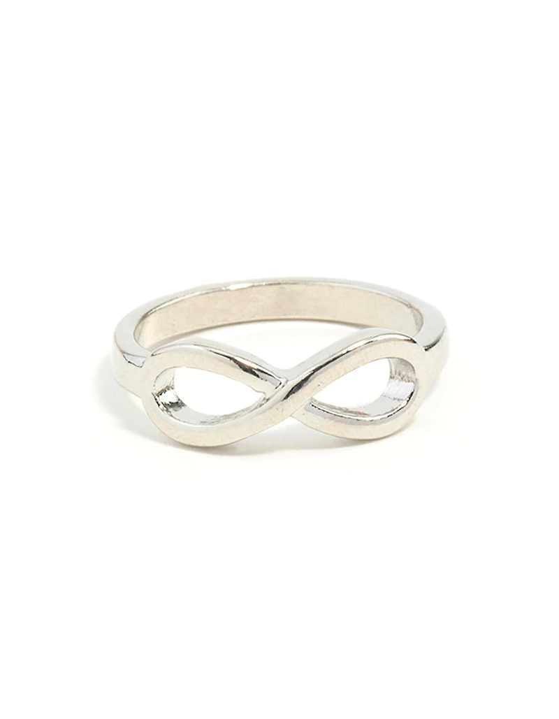 Silver Infinity Classic Ring