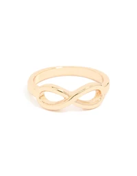 Gold Infinity Ring