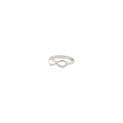 Bague Silver Infinity Classic