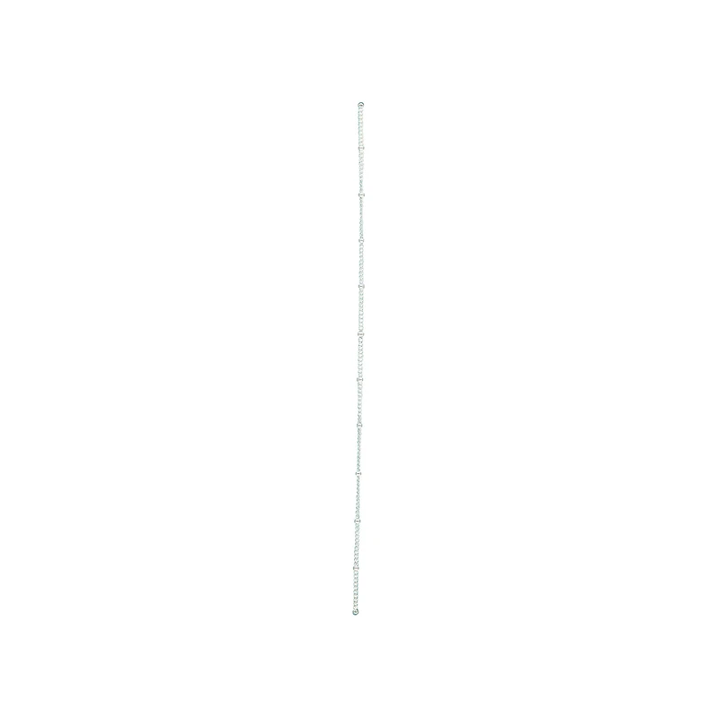 Sterling Silver Fine Ball Chain Choker