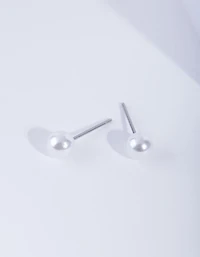 4mm Pearl Stud Earrings