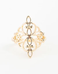 Gold Filigree Ring