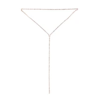 Rose Gold Cup Chain Layer Choker