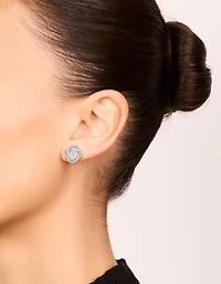 Crystal Knot Earrings