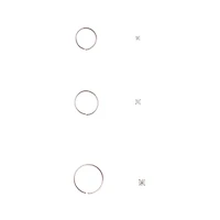 Surgical Steel Cubic Zirconia  Nose Ring 6-Pack