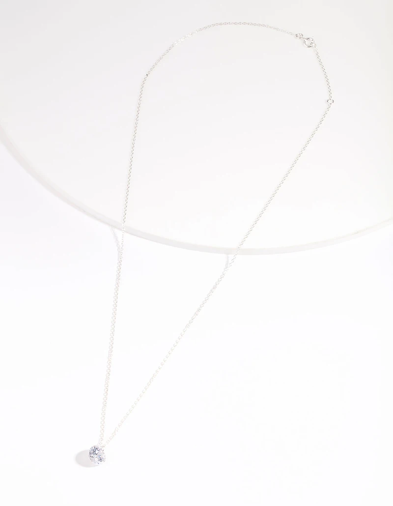 Sterling Silver Treasure Gem Necklace