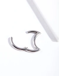 Surgical Steel Crescent Moon Clicker