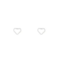 Kids Stud Rope Heart Earrings