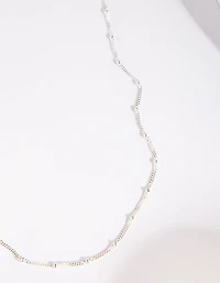 Sterling Silver Ball Chain Necklace