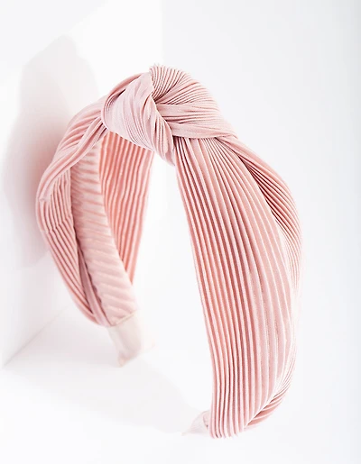 Pleated Turban Headband