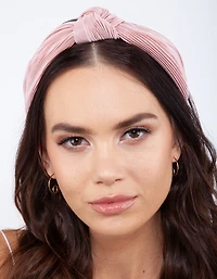 Pleated Turban Headband