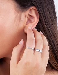 Sterling Silver Rockstar Ring