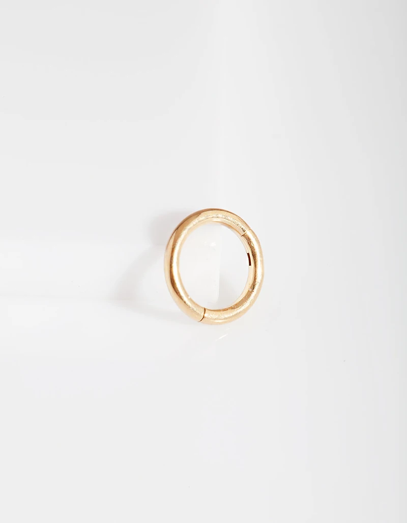 Gold 5mm Clicker Earring
