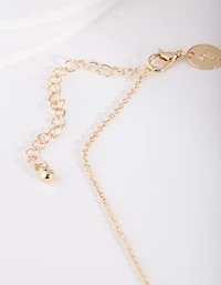 Mother & Daughter Gold Necklace Set