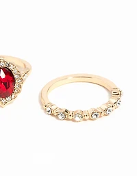 Gold Classic Engagement Ring Pack